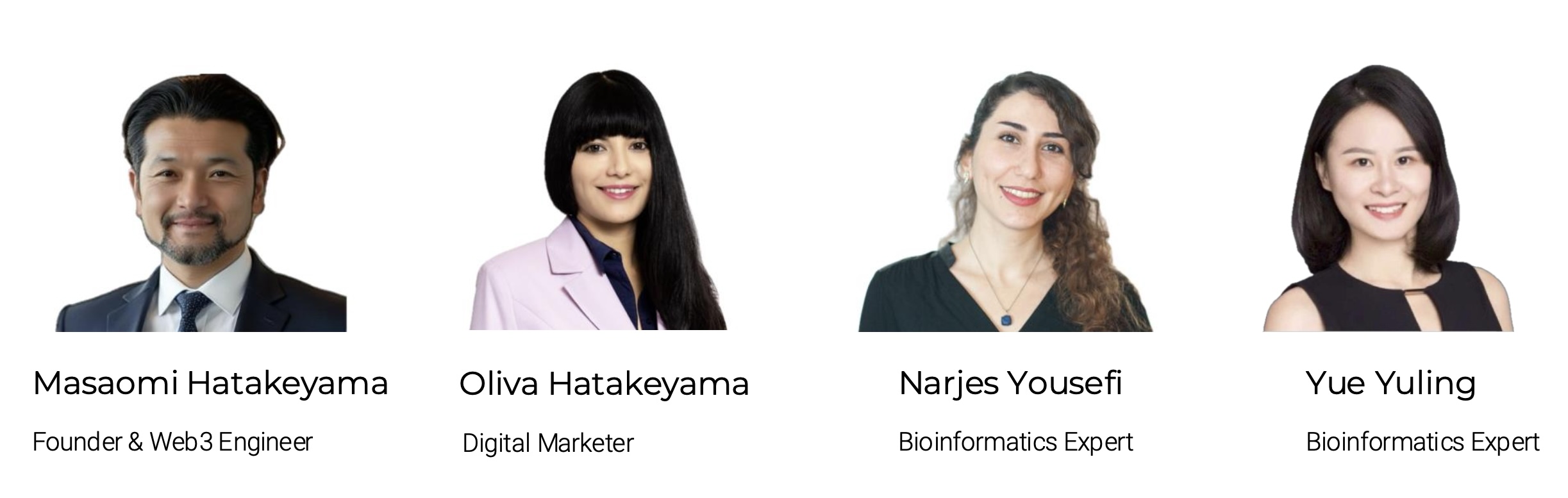GenomicsChain Team Members